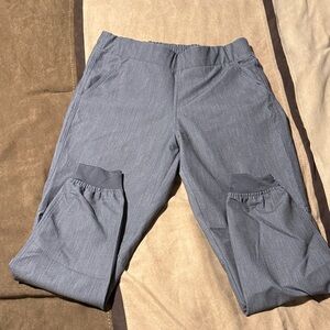 Women's Gray Jogger Scrub Pants